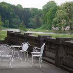 Terrasse agréable en été